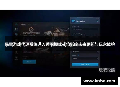 暴雪游戏代理系统进入睡眠模式或将影响未来更新与玩家体验